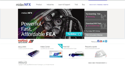 Desktop Screenshot of midasnfx.com